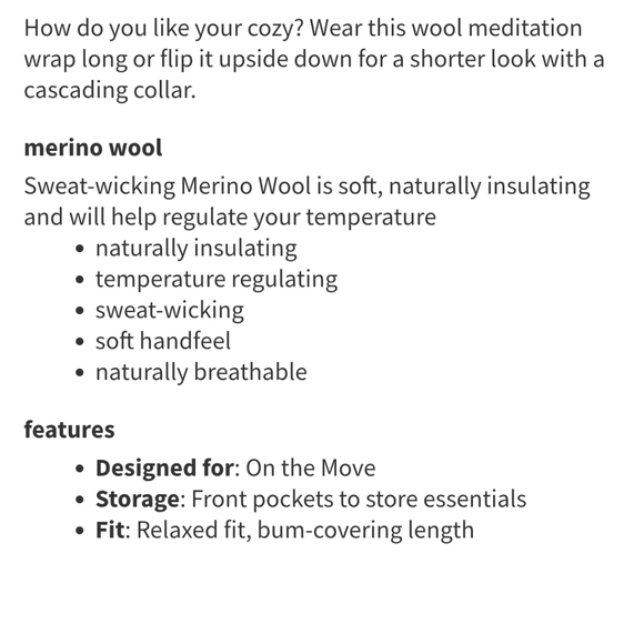 Lululemon Sit In Lotus Wrap II - Picture 4 of 7